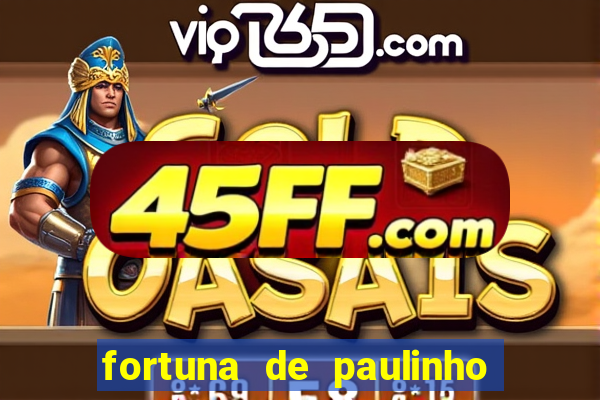 fortuna de paulinho roupa nova